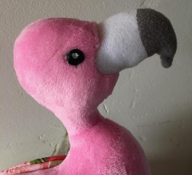Pinky, le flamant rose - patron - Licence To Quilt