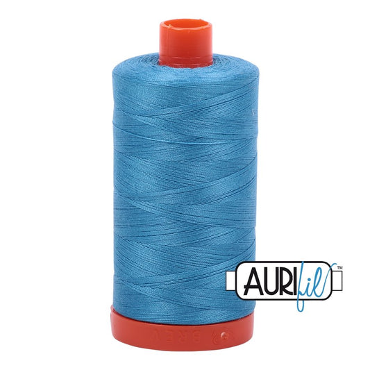 Aurifil - Mako Bright Teal - Licence To Quilt