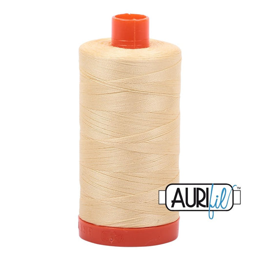 Aurifil - Mako Champagne - Licence To Quilt