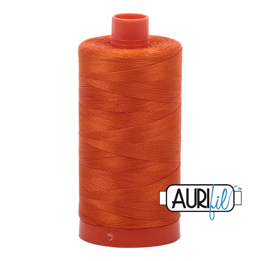 Aurifil - Mako Orange - Licence To Quilt