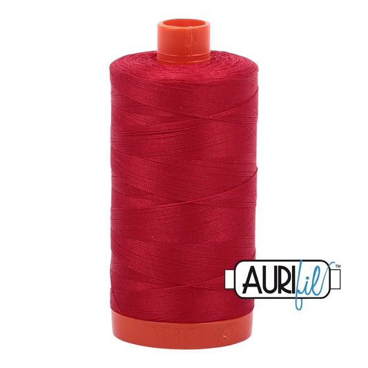 Aurifil - Mako Red - Licence To Quilt