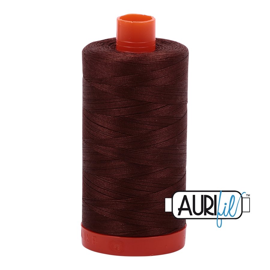 Aurifil - Mako Chocolate - Licence To Quilt