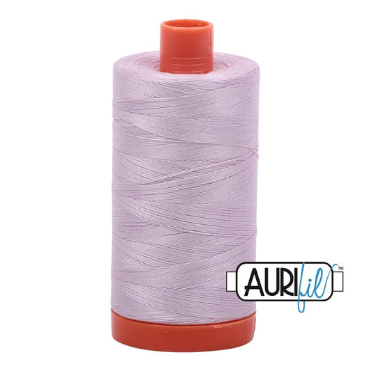 Aurifil - Mako Pale Lilac - Licence To Quilt