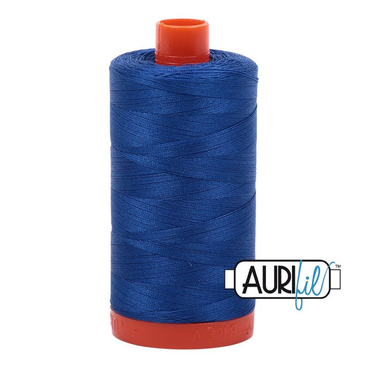 Aurifil - Mako Medium Blue - Licence To Quilt