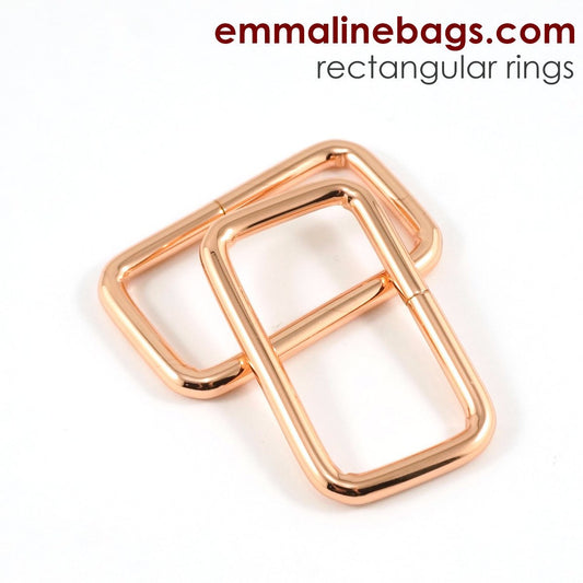 Anneaux rectangulaires 38 mm - Copper - Licence To Quilt