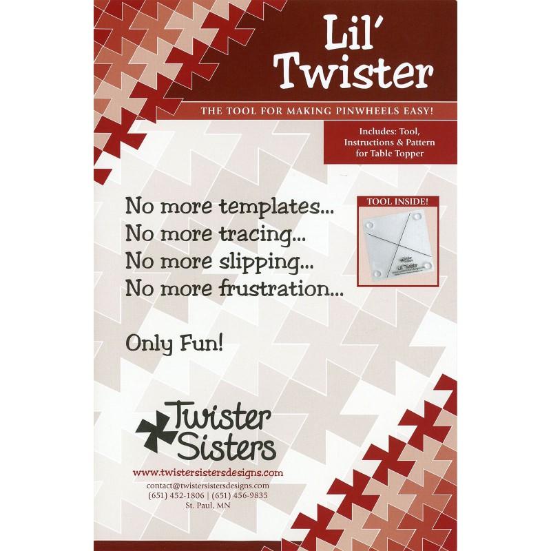 Twister 5" - gabarit - Licence To Quilt