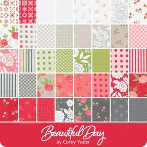 Beautiful Day - Jelly Roll (40) - Licence To Quilt