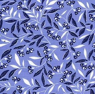 Pagoda Dreams - Wind Blossom Blue - Licence To Quilt
