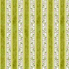 Renaissance - Stripe Green - Licence To Quilt