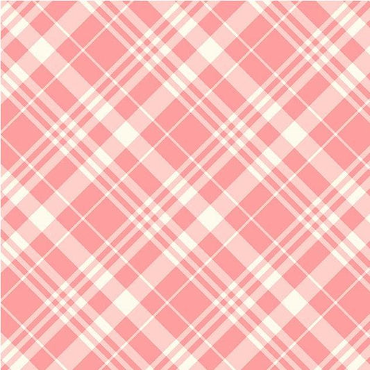 Country Cottage - Porch Plaid Peach - Licence To Quilt