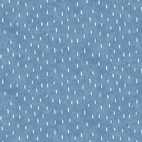 Mushroom Fan Club - Bespeckled Blue - Licence To Quilt