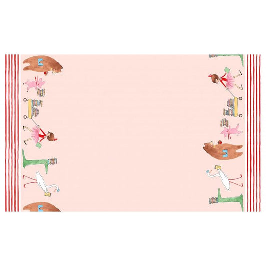 Lola Dutch - Lola Dutch Parade - Double Border - 24" Repeat Pink - Licence To Quilt