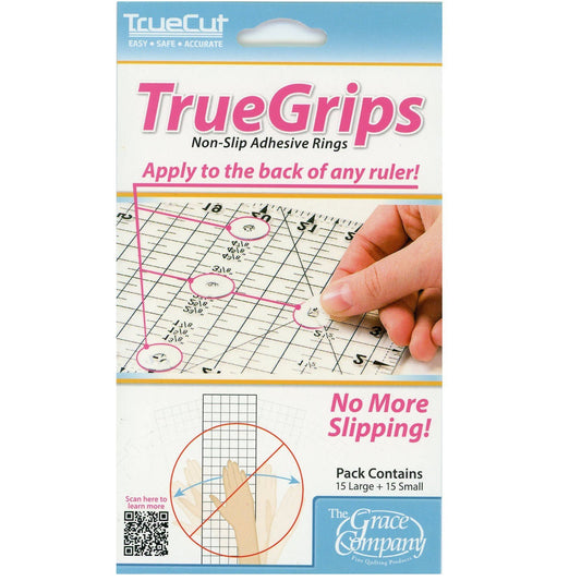 TrueGrips - Pastilles Adhésives Antidérapantes - Licence To Quilt
