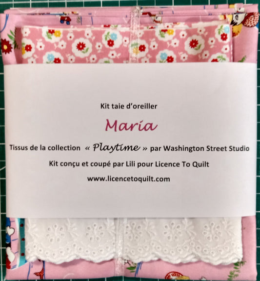 Maria - Kit Taie D'oreiller - Licence To Quilt