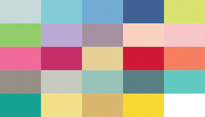 Spot 24 Shades - Spots on Baby Blue - Licence To Quilt