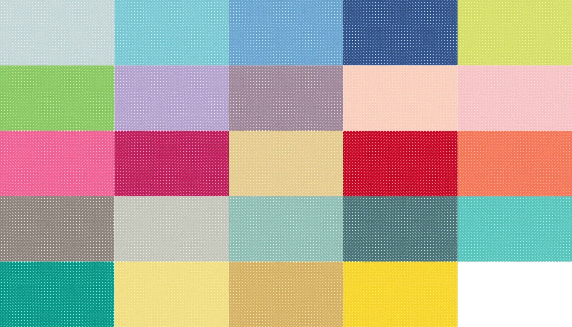 Spot 24 Shades - Spots on Teal - Licence To Quilt